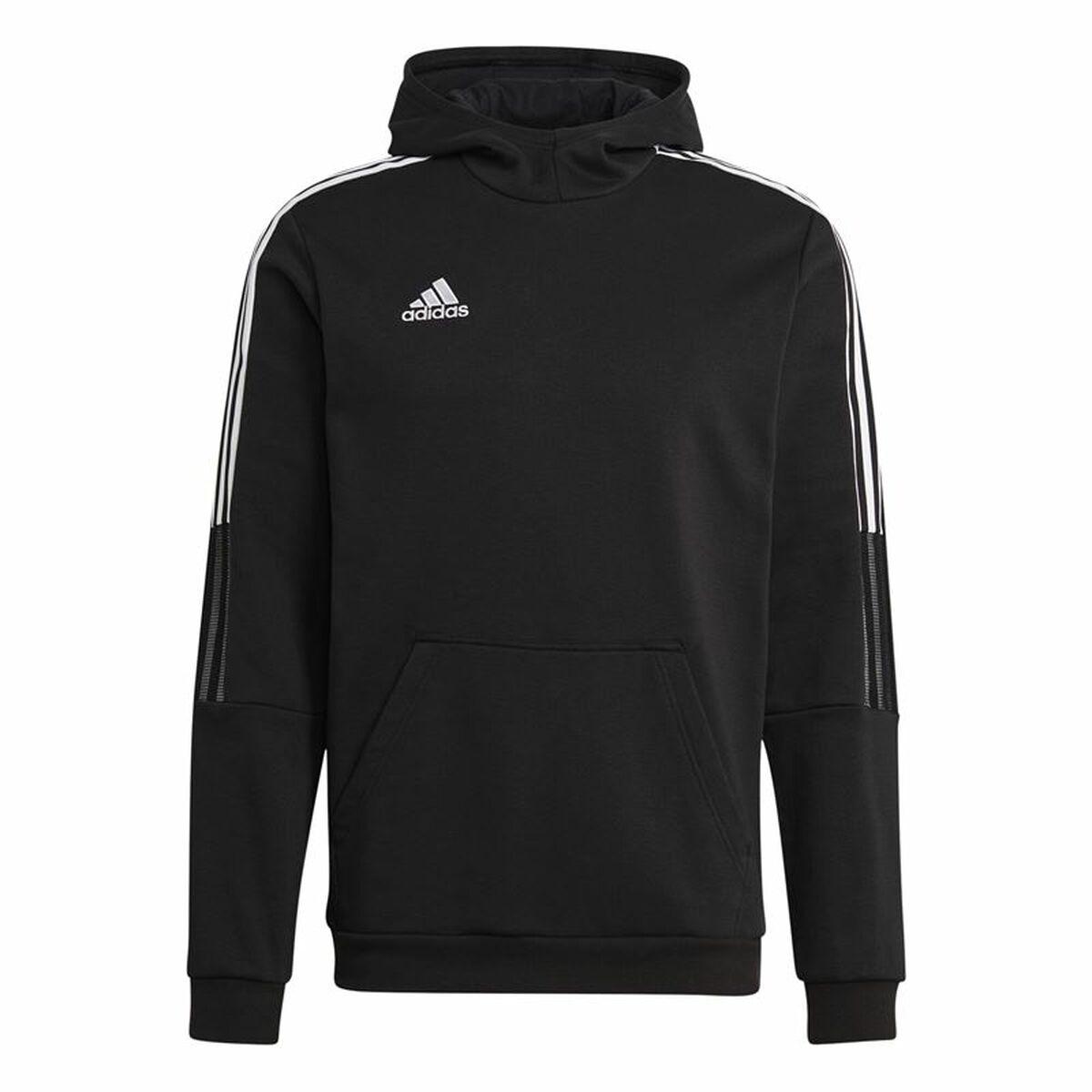 Træning sweatshirt til voksne Adidas Tiro 21 Sort (XS) XS