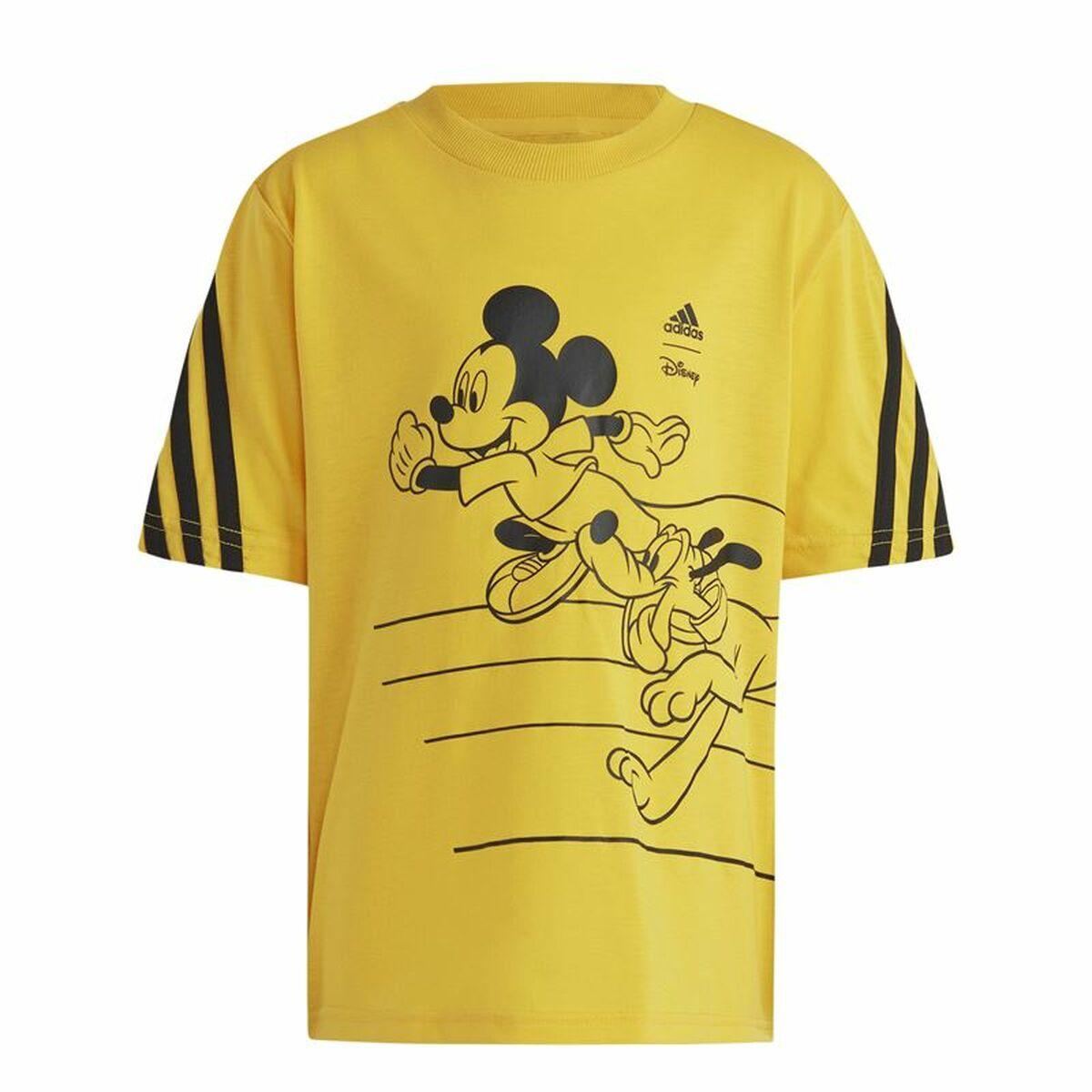 Børne Kortærmet T-shirt Adidas X Disney - Mickey Mouse 9-10 år