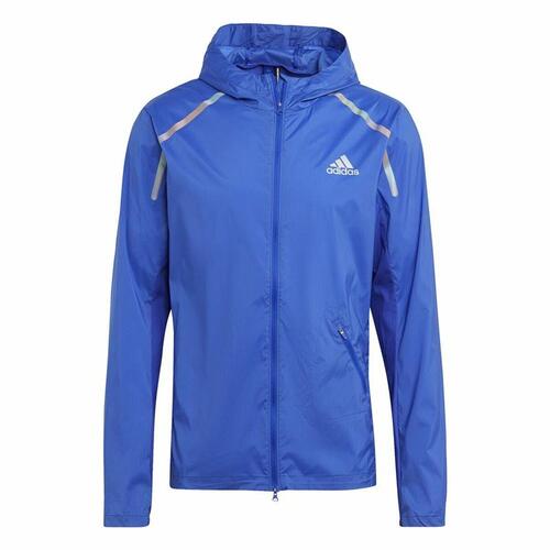 Sportsjakke til Mænd Adidas Marathon Blå (S) S