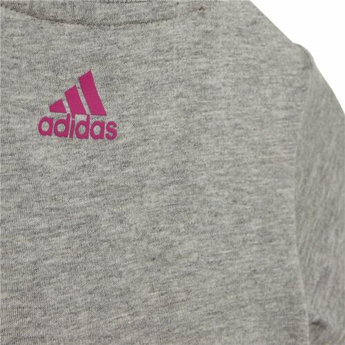 Sportstøj til Baby Adidas Essentials Lineage Mørkegrå 2-3 år