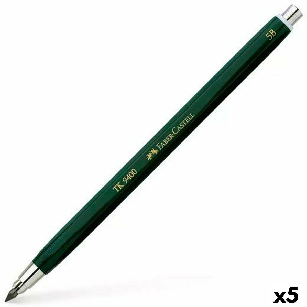 Faber-Castell TK 9400 stiftholder 3,15 mm - grøn (5 stk.)
