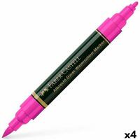 Markør Faber-Castell Durer Pink (4 Dele)