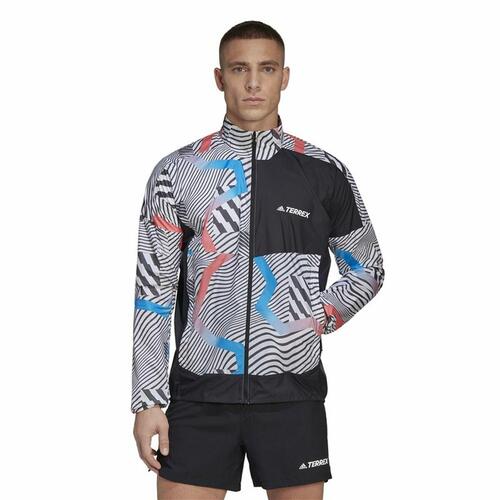 Vindblæser Jakke Adidas Trailind J S
