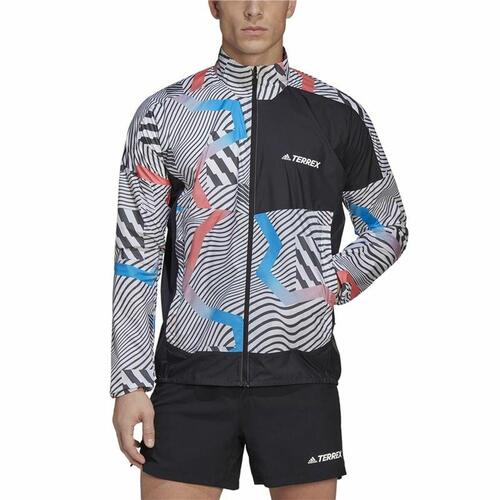 Vindblæser Jakke Adidas Trailind J S