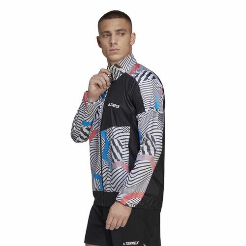 Vindblæser Jakke Adidas Trailind J S