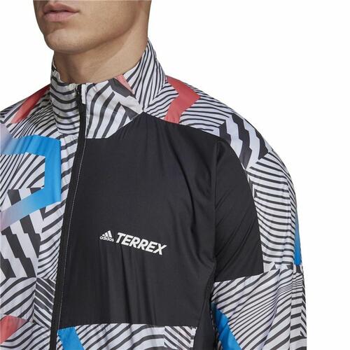 Vindblæser Jakke Adidas Trailind J S
