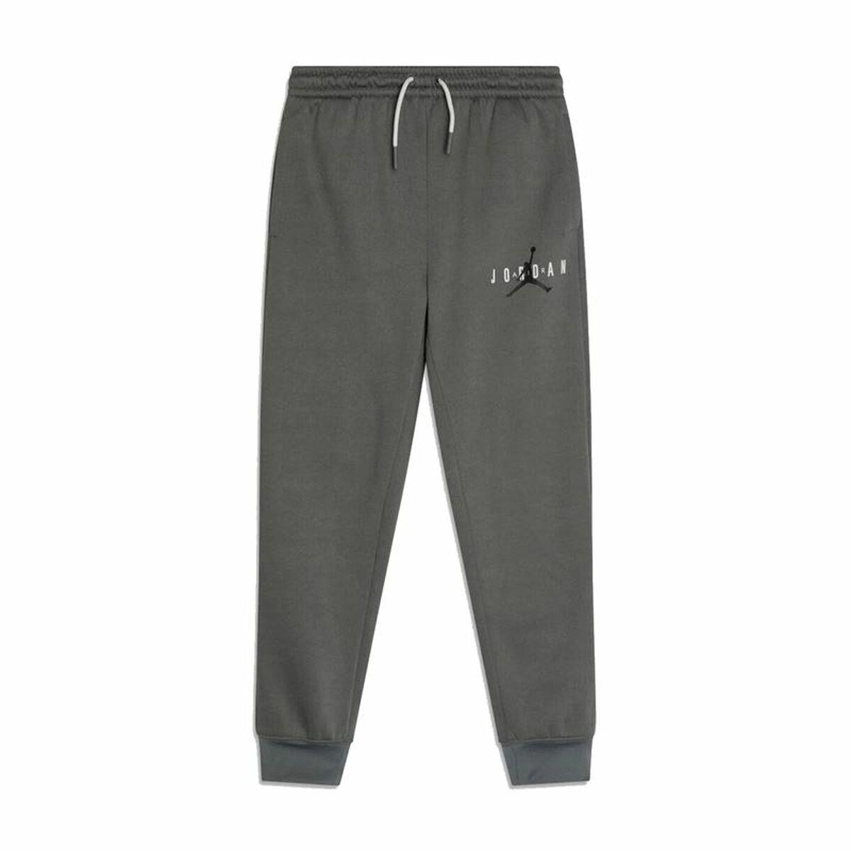 Træningsdragt til børn underdele Nike Jumpman Sustainable Mørkegrå 3-4 år