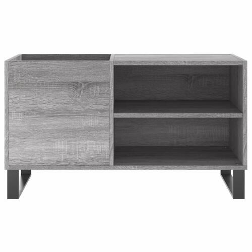 Vinylskab 85x38x48 cm konstrueret træ grå sonoma-eg