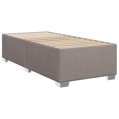 Sengeramme uden madras 80x200 cm stof gråbrun
