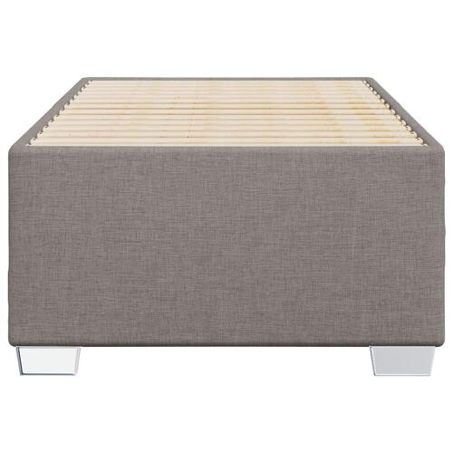 Sengeramme uden madras 80x200 cm stof gråbrun