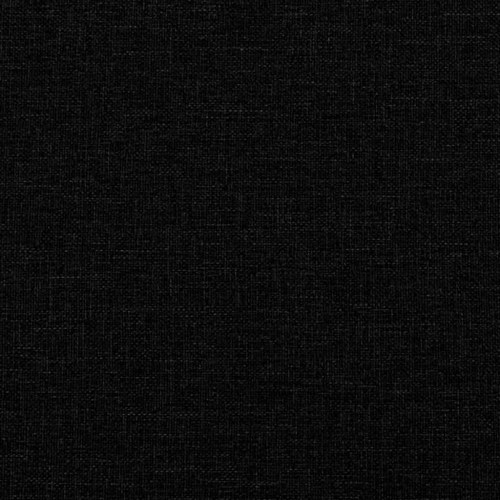 Kontinentalseng med madras 100x200 cm stof sort