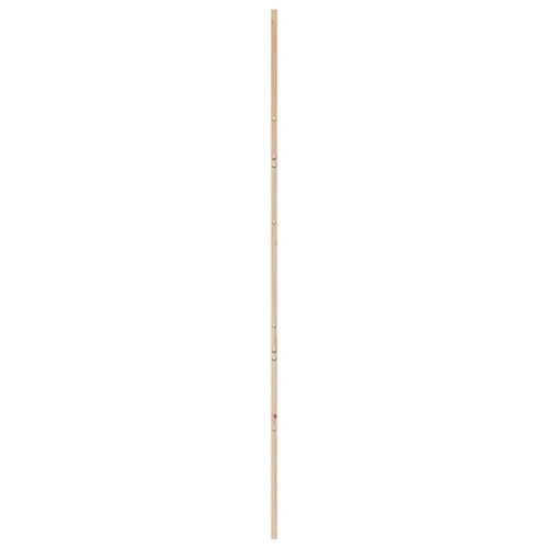Skydedør 100x208 cm massivt fyrretræ