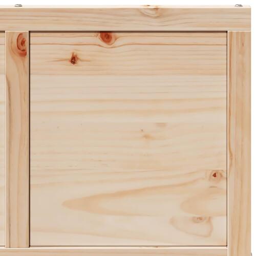 Skydedør 80x208 cm massivt fyrretræ