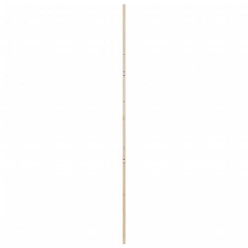Skydedør 80x208 cm massivt fyrretræ