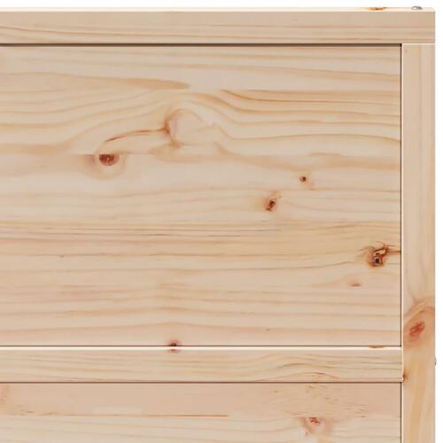 Skydedør 100x208 cm massivt fyrretræ