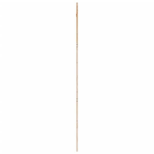 Skydedør 90x208 cm massivt fyrretræ
