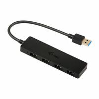 USB Hub i-Tec U3HUB404 Sort
