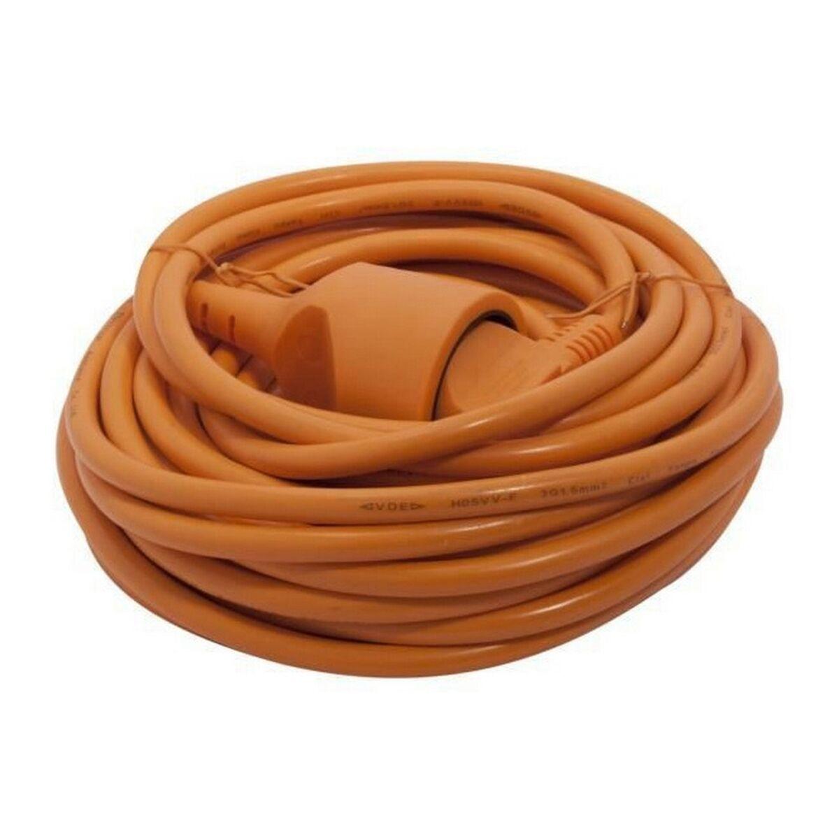 Forlængerledning Chacon HO5VVF 3 x 1,5 mm - 12 m, orange