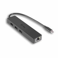 USB Hub i-Tec C31GL3SLIM Sort