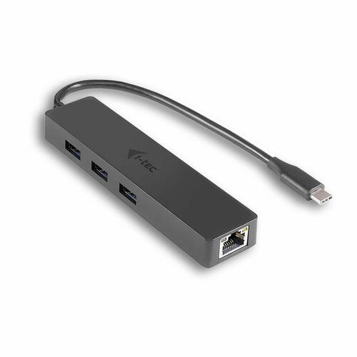 USB Hub i-Tec C31GL3SLIM Sort