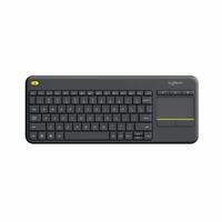 Tastatur Logitech 920-007145 Engelsk EEUU Sort QWERTY