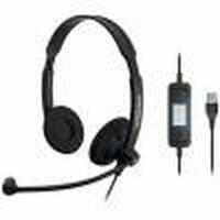 Hovedtelefoner med mikrofon Epos 1000551 Sort