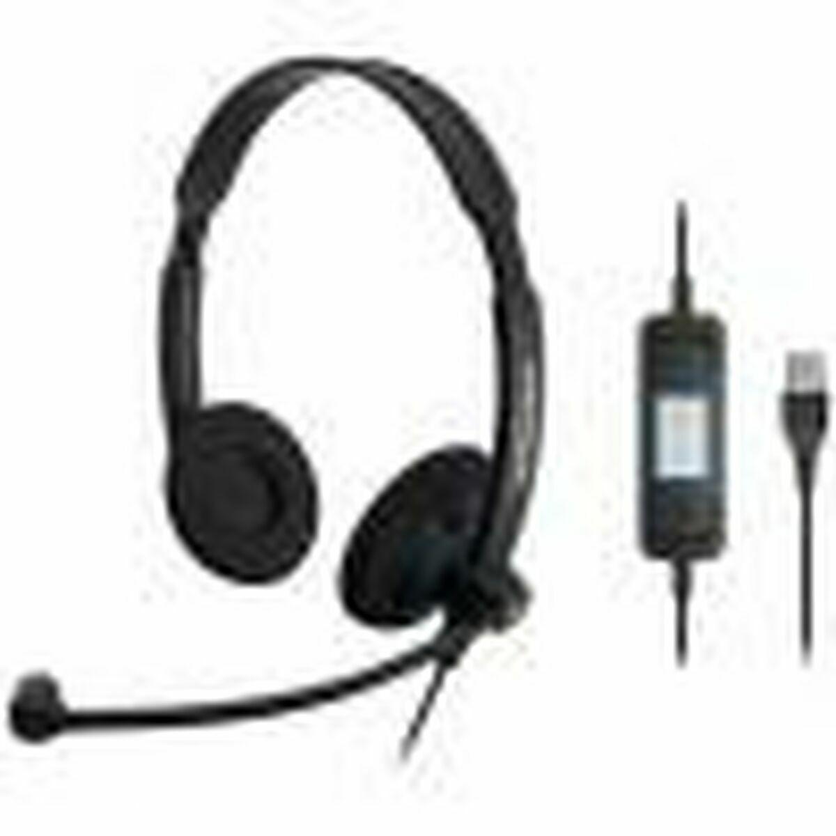 Hovedtelefoner med mikrofon Epos 1000551 Sort