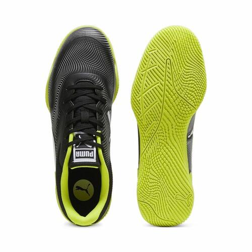 Indendørs fodboldstøvler til voksne Puma Truco II Gul Hvid Sort Unisex 42.5
