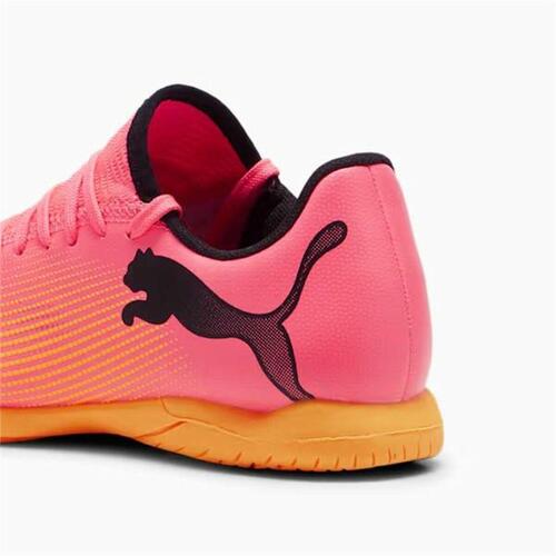 Indendørs fodboldstøvler til børn Puma Future 7 Play Orange Børns Unisex 38