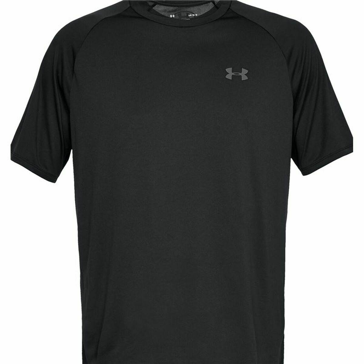 Kortærmet T-shirt til Mænd Under Armour Tech 2.0 Sort L