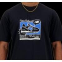 Kortærmet T-shirt til Mænd New Balance SPORT ESSENTIALS MT41593 Sort (M)