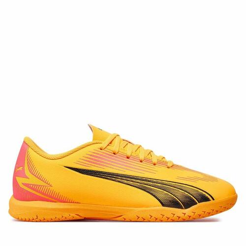 Indendørs fodboldstøvler til børn Puma Ultra Play IT Orange Børns Unisex 38