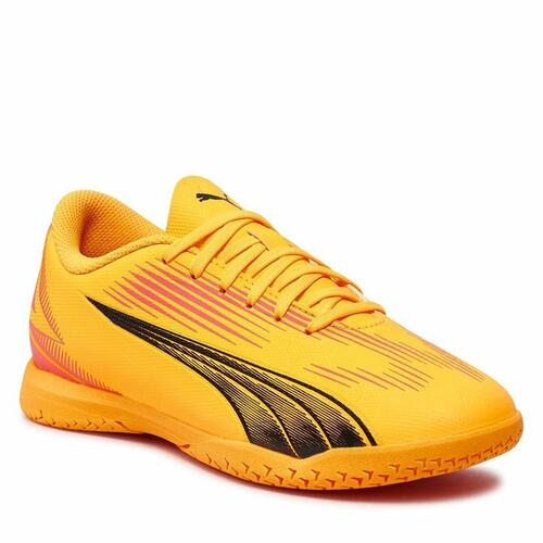 Indendørs fodboldstøvler til børn Puma Ultra Play IT Orange Børns Unisex 38