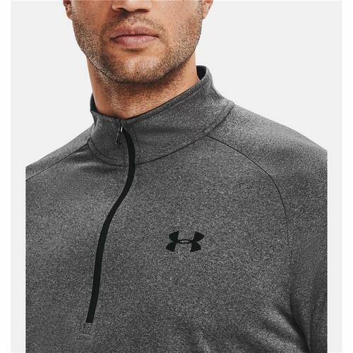 Langærmet T-shirt til Mænd Under Armour Tech™ ½ Zip Mørkegrå M