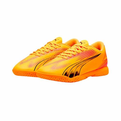 Indendørs fodboldstøvler til voksne Puma Ultra Play IT Orange Mænd 44