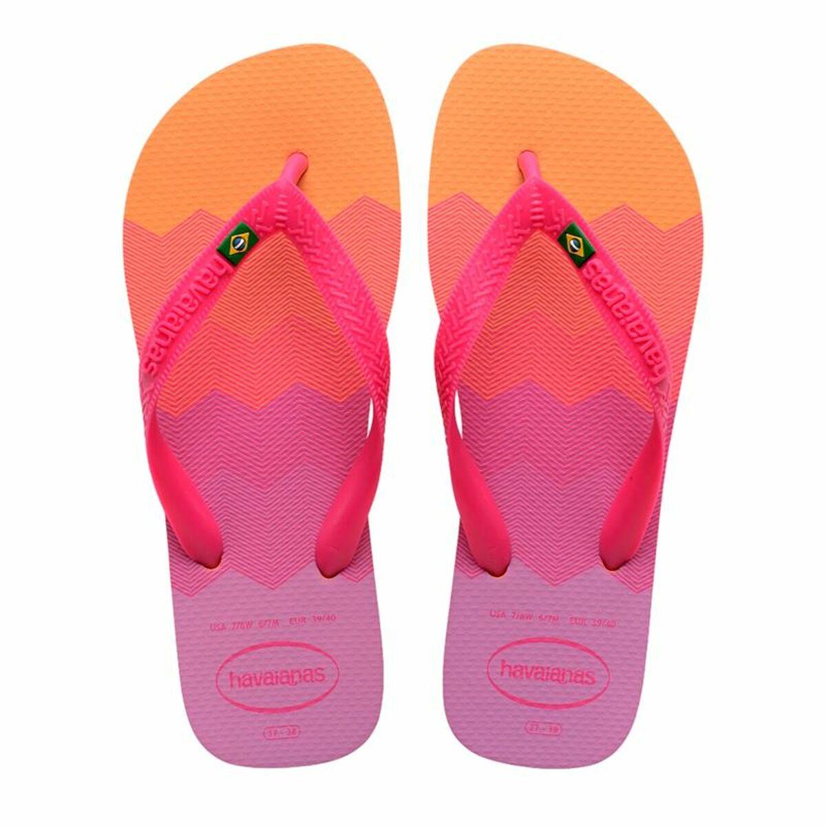 Klipklappere til damer Havaianas Brasil Fresh Pink 38-39