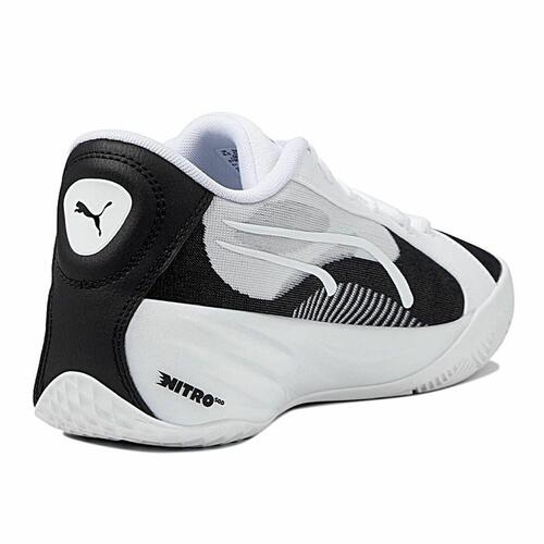 Basketballsko til voksne Puma All-Pro Nitroam Hvid 45