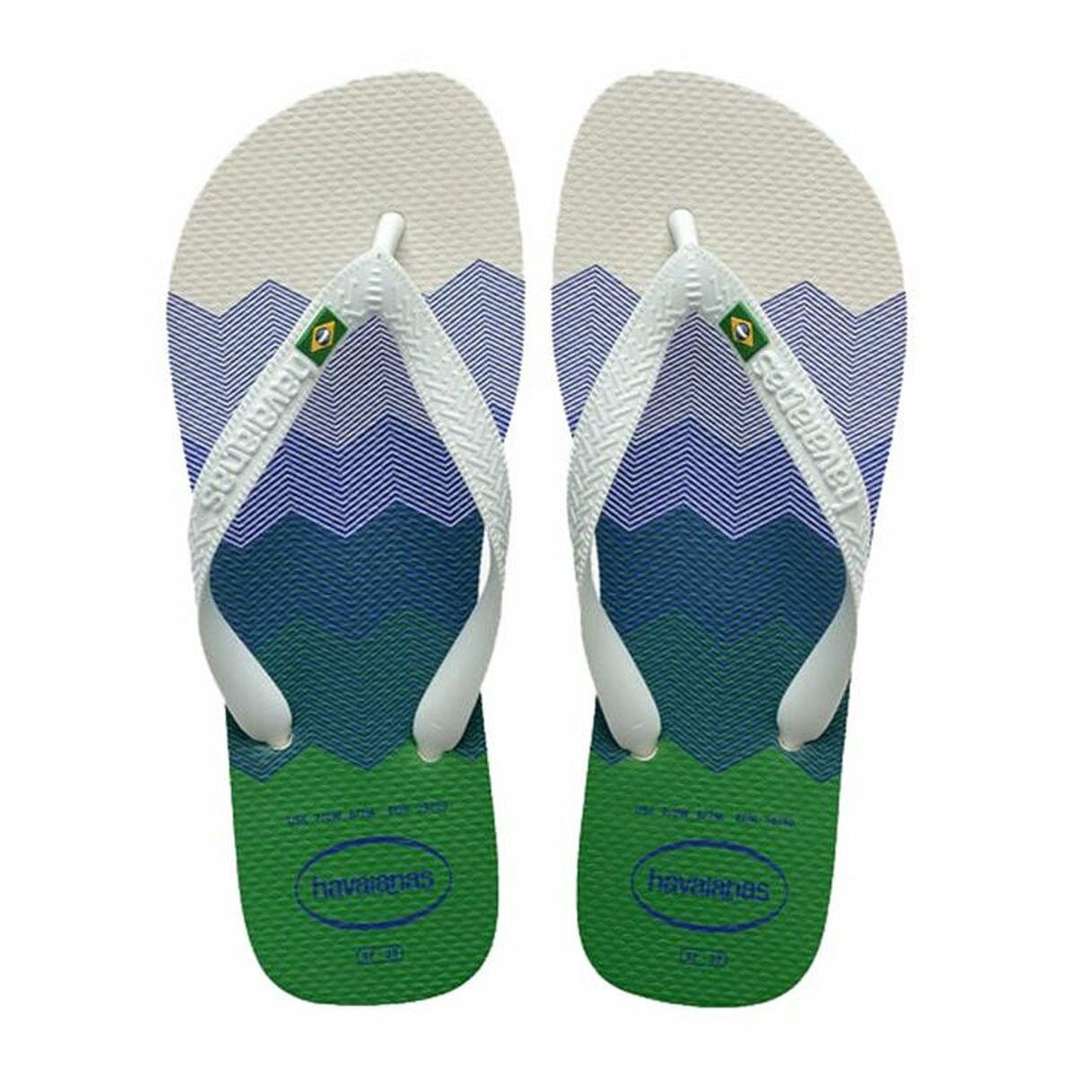 Klipklappere til damer Havaianas Brasil Fresh Hvid 46-47
