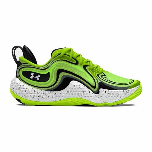 Basketballsko til voksne Under Armour SPAWN 6 Limegrøn 42.5