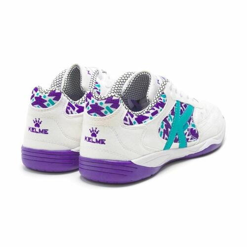 Indendørs fodboldstøvler til voksne Kelme Indoor Copa Hvid Unisex 44