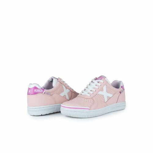 Indendørs fodboldstøvler til børn Munich G-3 Kid Profit 409 Pink Børns Unisex 37