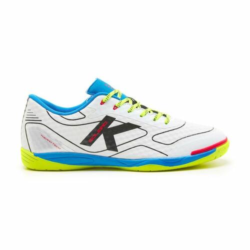 Indendørs fodboldstøvler til voksne Kelme Goleiro Hvid Unisex 36