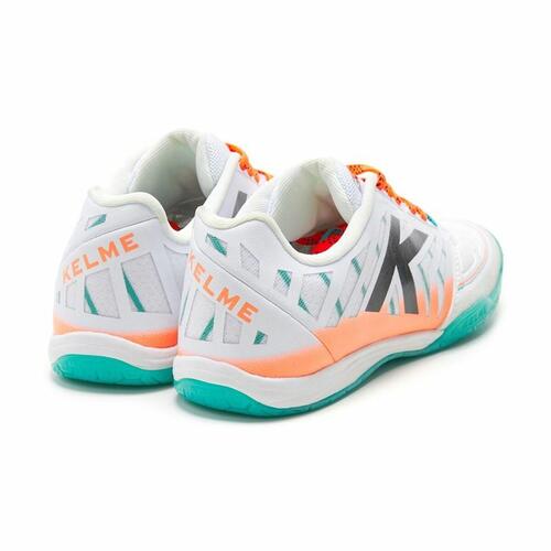 Indendørs fodboldstøvler til voksne Kelme All In Hvid Unisex 45