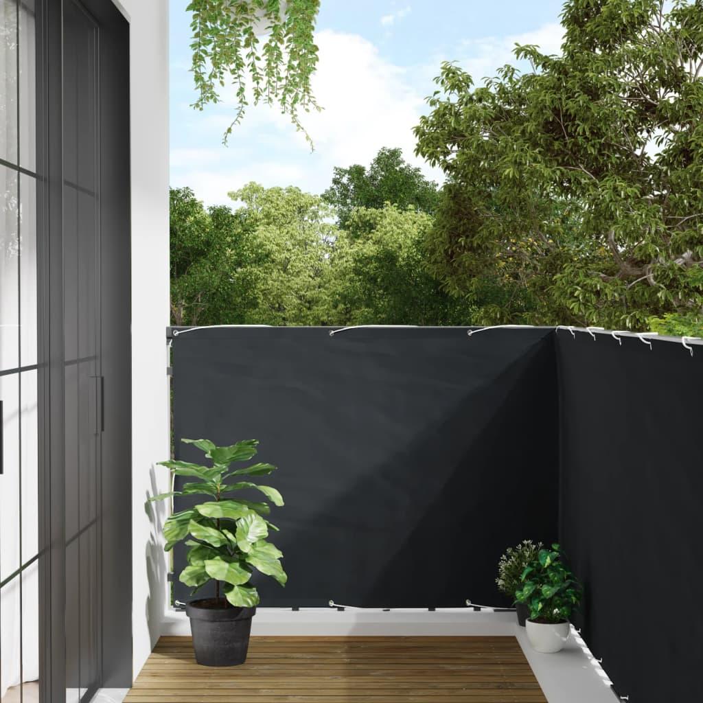 Altanafskærmning 300x120 cm PVC antracitgrå