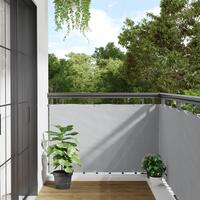 Haveafskærmning 500x90 cm PVC grå
