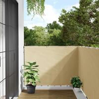 Altanafskærmning 400x120 cm PVC cremefarvet