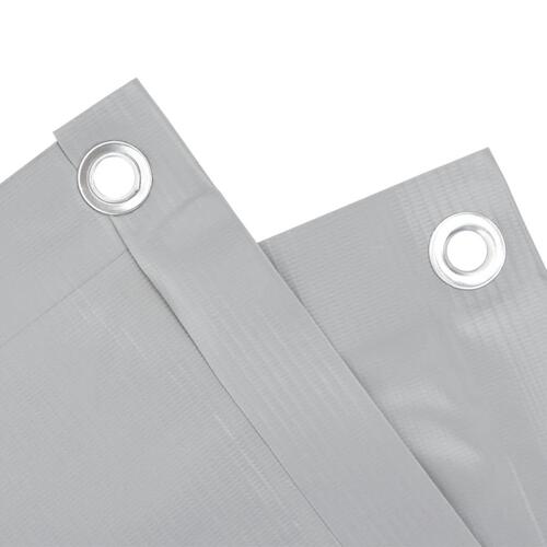Altanafskærmning 700x75 cm PVC grå