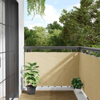 Altanafskærmning 600x90 cm PVC cremefarvet