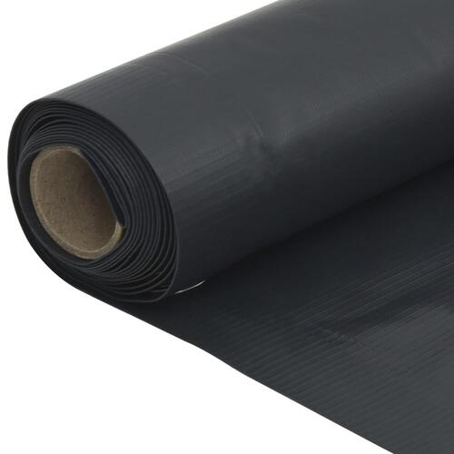 Haveafskærmning 700x90 cm PVC antracitgrå