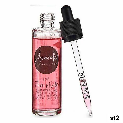 Vandopløselig essens Jordbær Creme 50 ml (12 enheder)